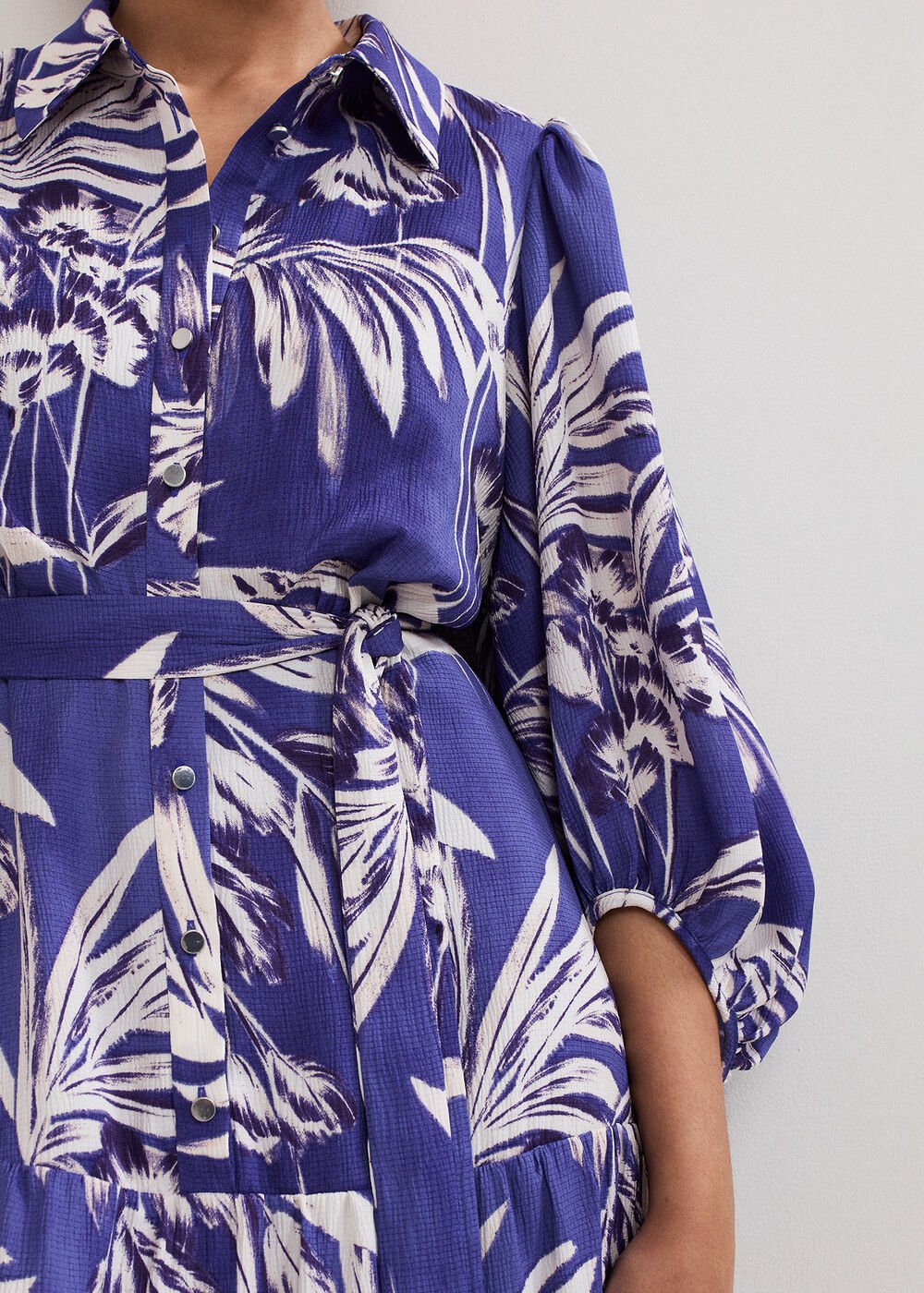 Petite Coralie Dress - Blue