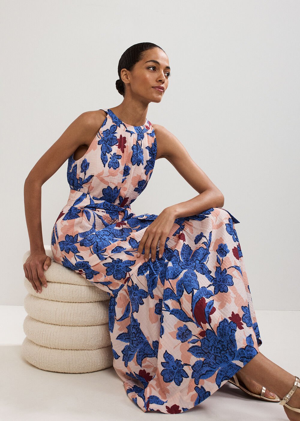 Runa Floral Dress - Multi