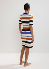 Bridget Stripe Dress - Multi-Coloured