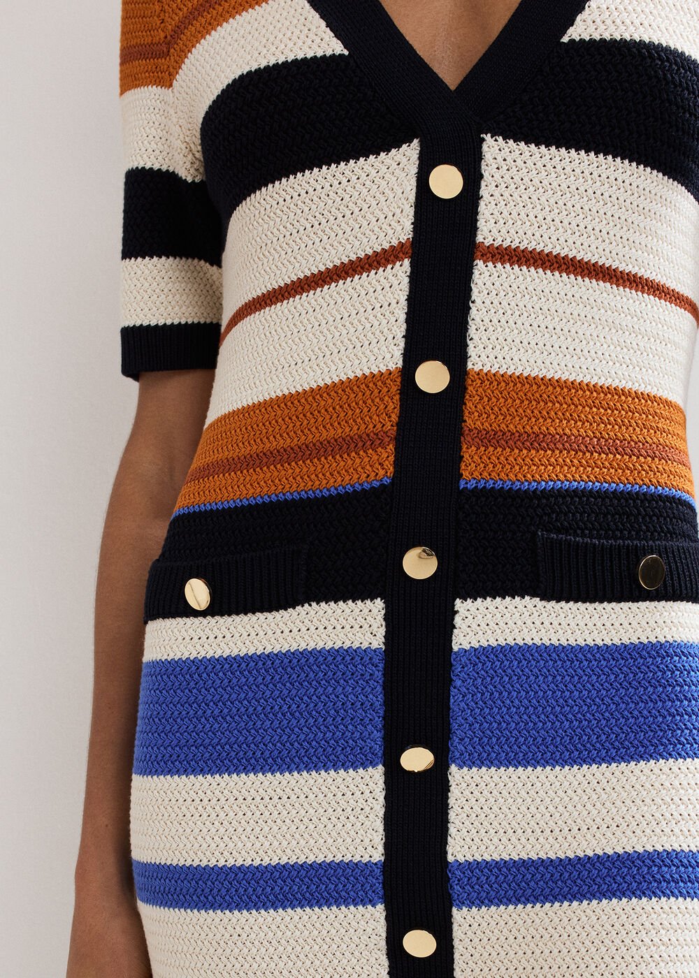 Bridget Stripe Dress - Multi-Coloured