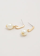 Pearl Drop Earrings - Ivory