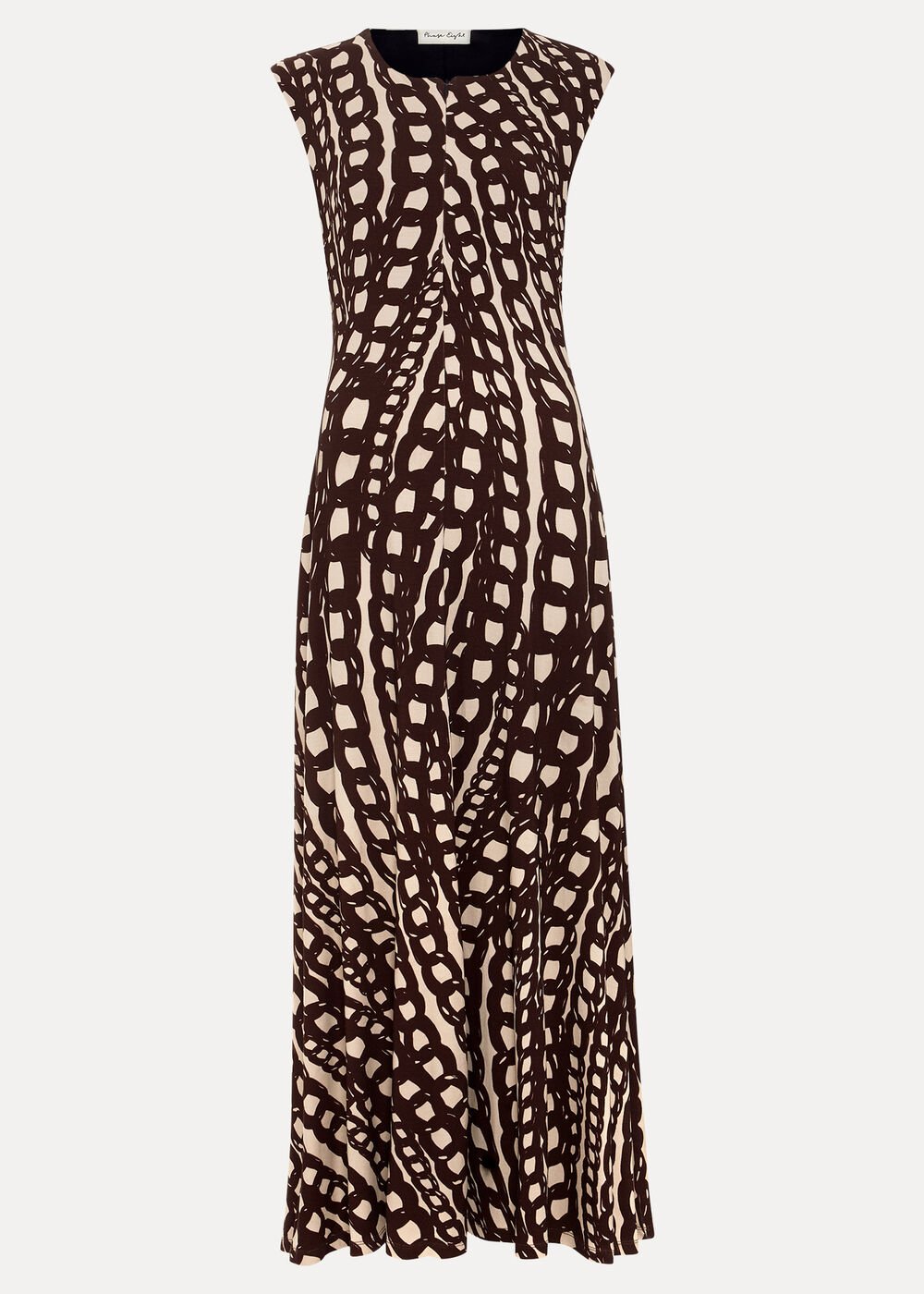 Kristy Midaxi Dress - Brown