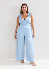 Moira Blue Jumpsuit - Blue