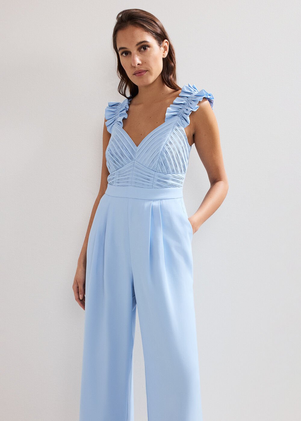 Moira Blue Jumpsuit - Blue