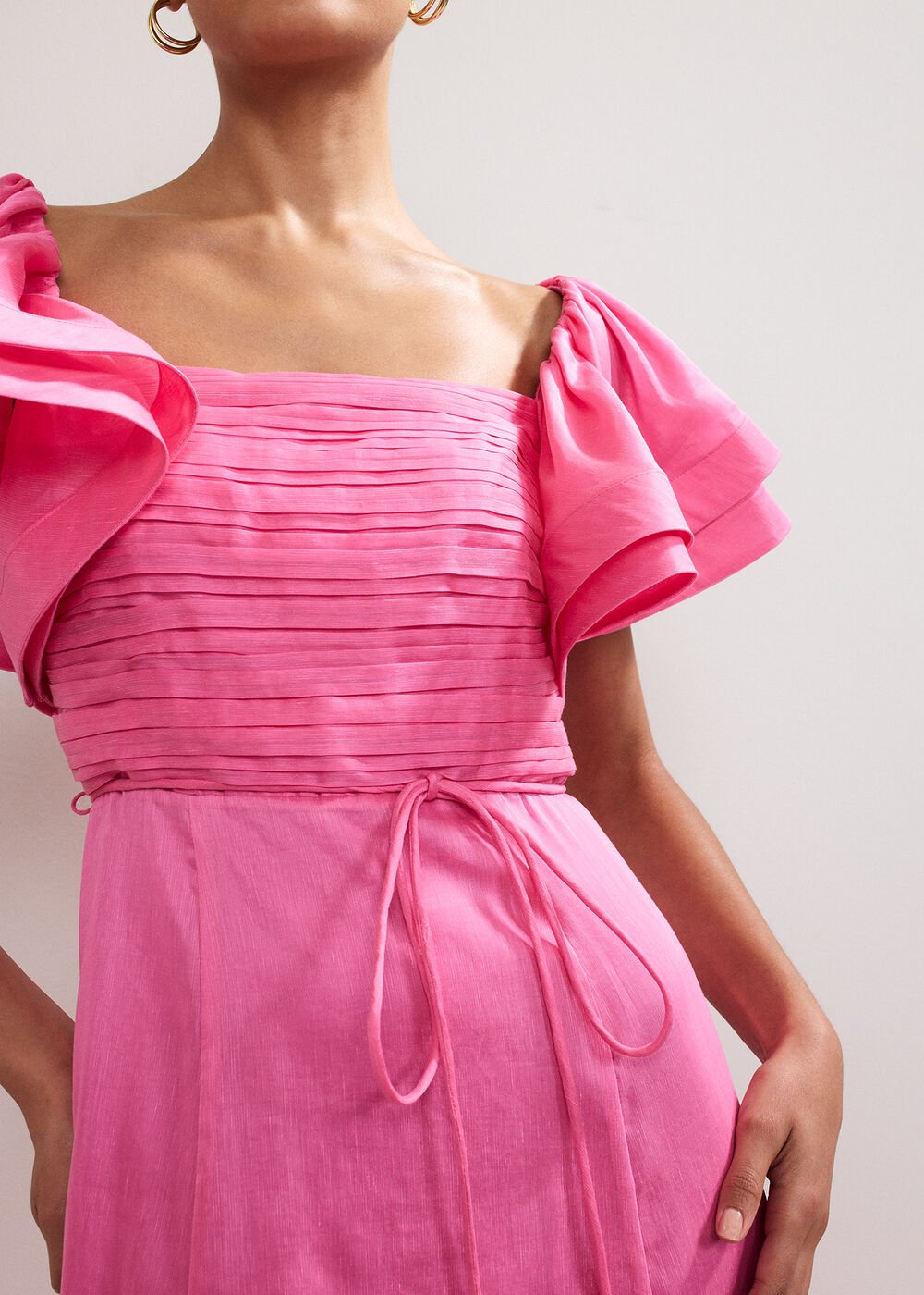 Rhianna Midi Dress - Pink