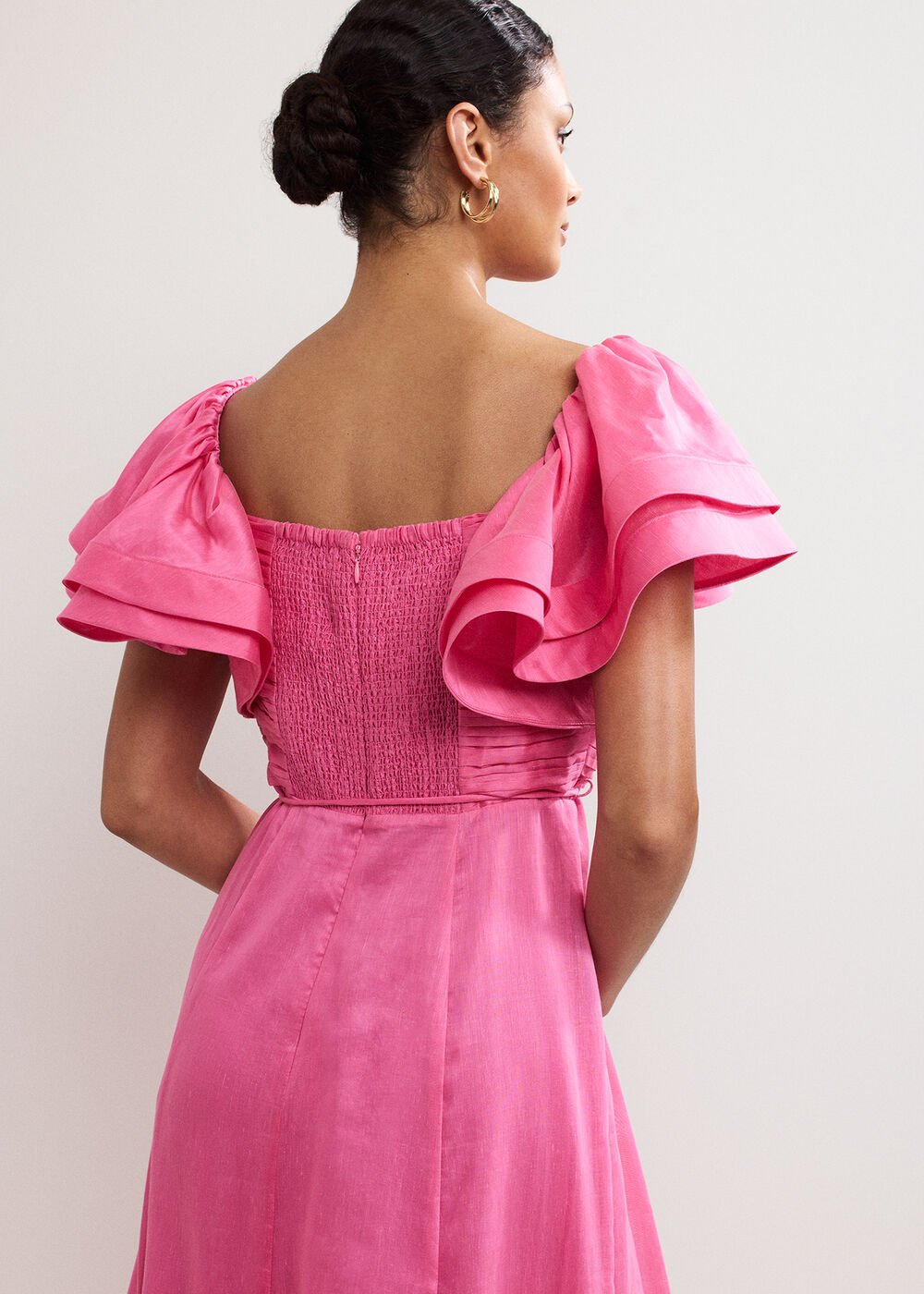 Rhianna Midi Dress - Pink