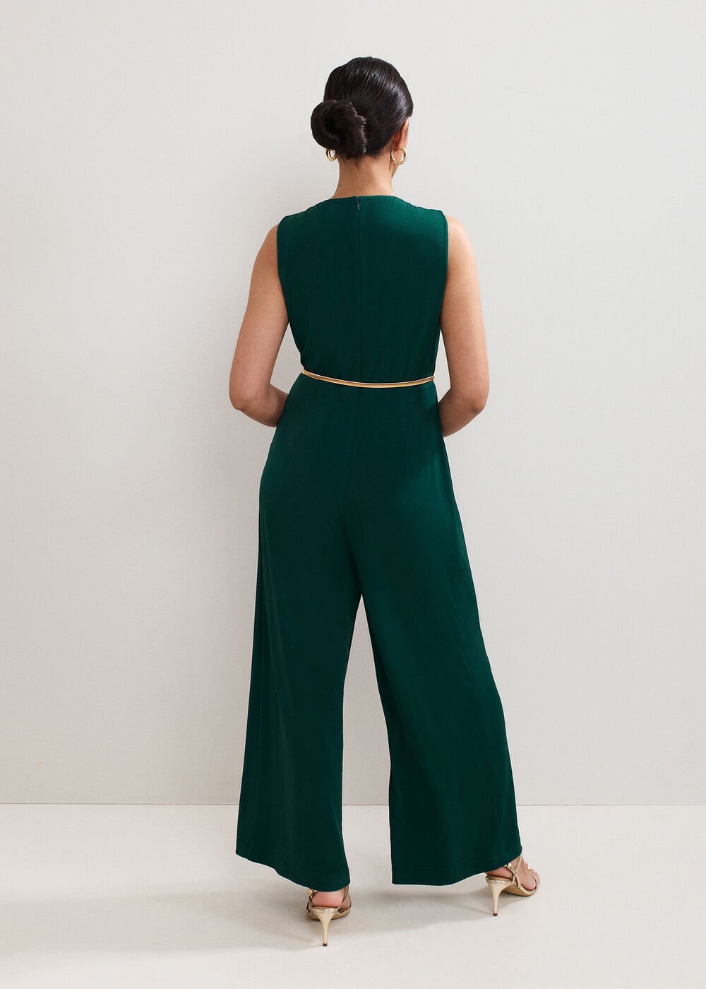 Petite Alinda Jumpsuit - Teal