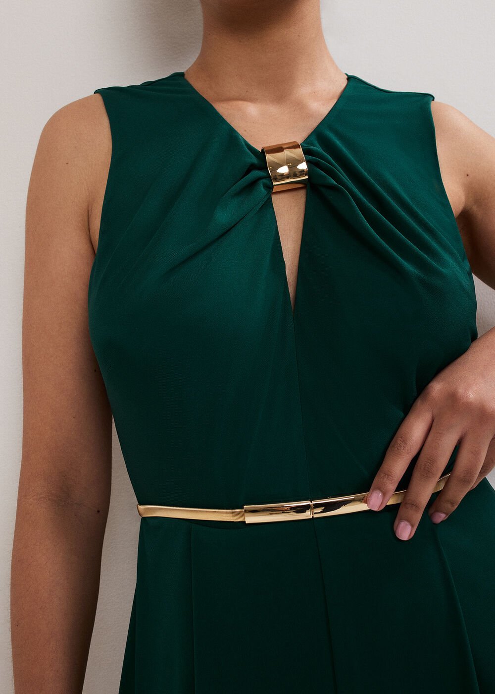 Petite Alinda Jumpsuit - Teal