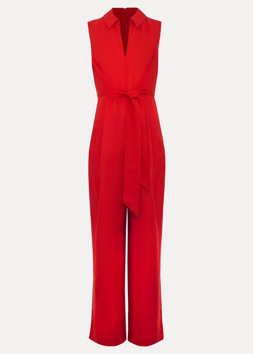 Becky Tie Front Jump - Red