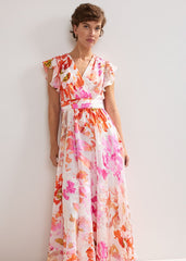 Liana Burnout Dress - Multi