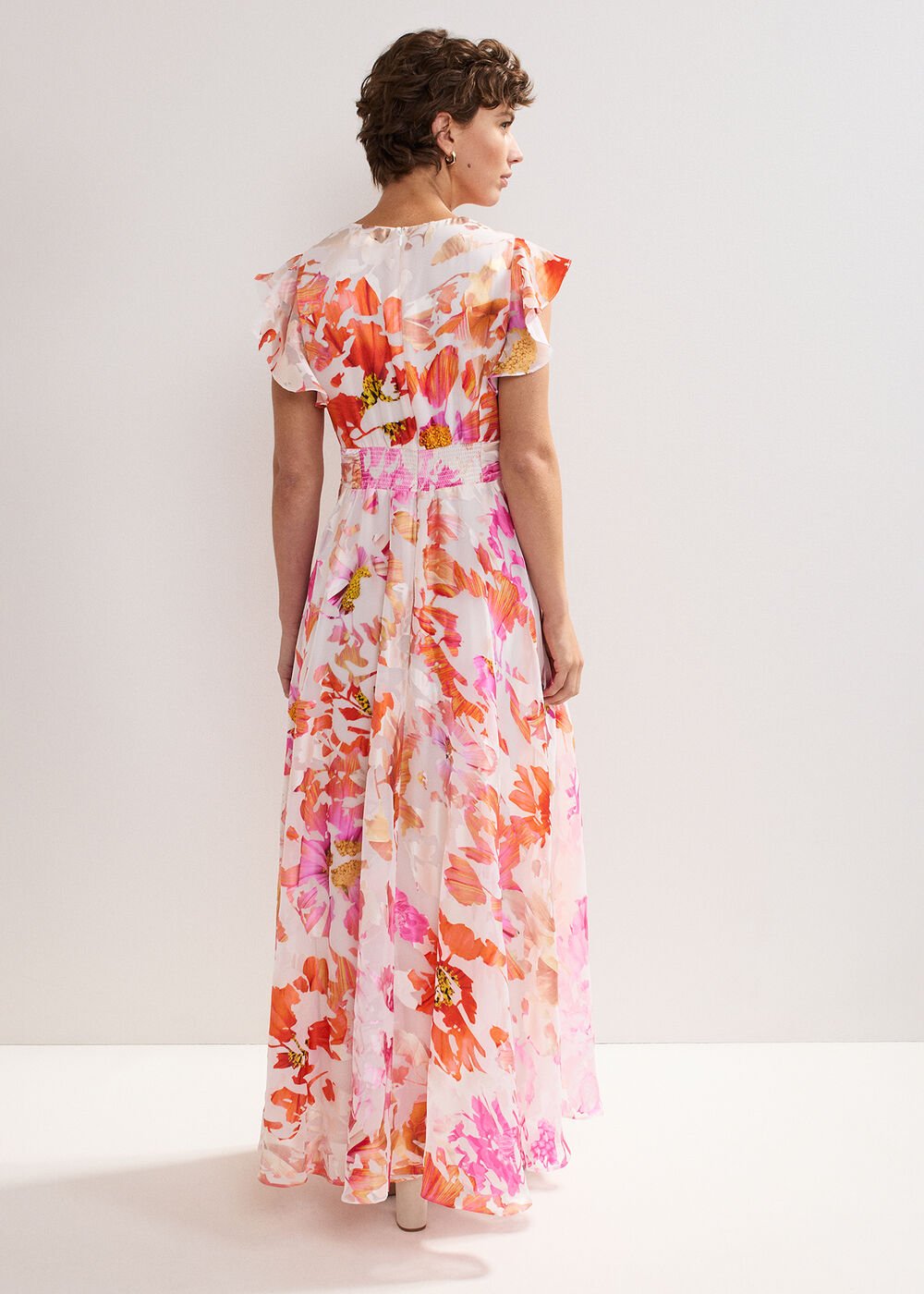 Liana Burnout Dress - Multi