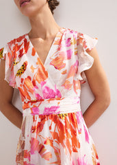 Liana Burnout Dress - Multi