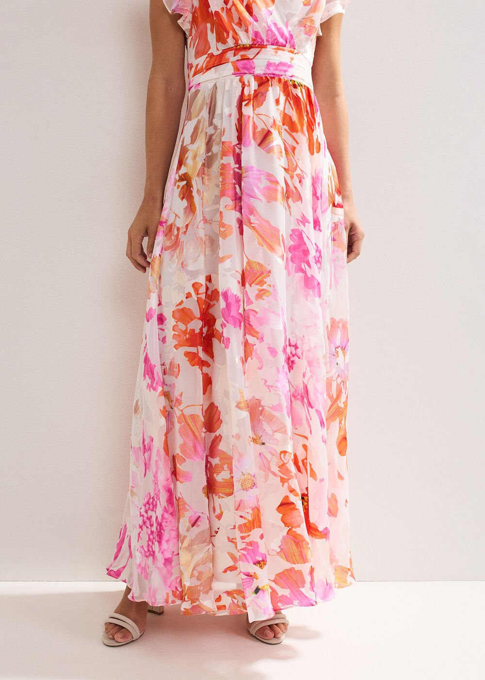 Liana Burnout Dress - Multi
