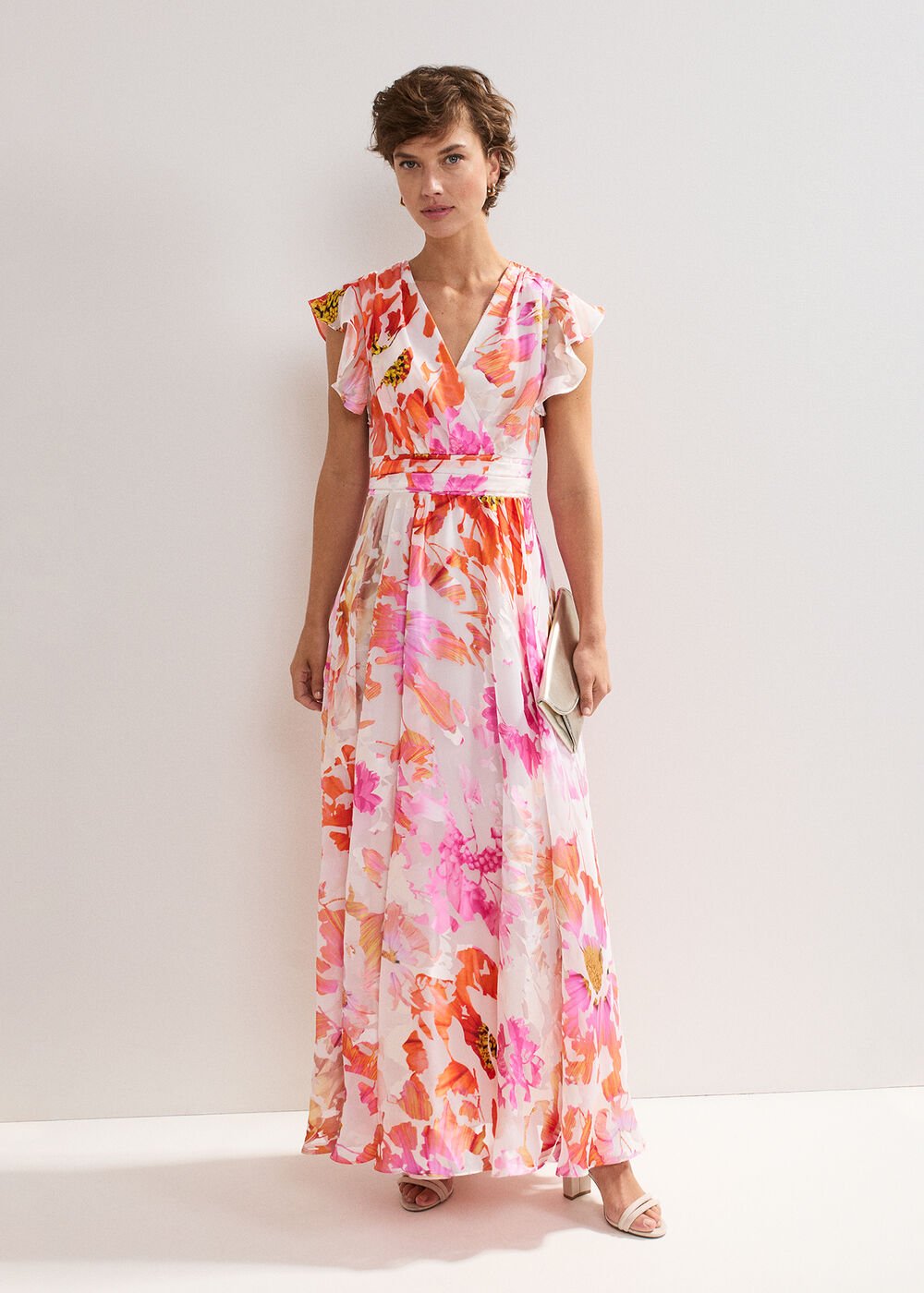 Liana Burnout Dress - Multi
