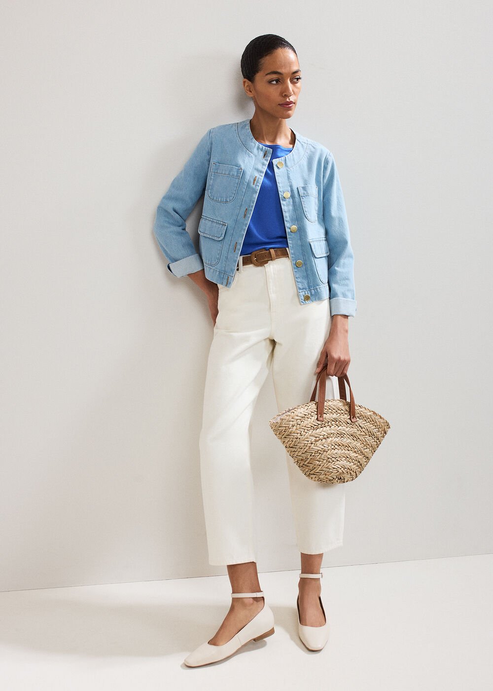 Cristine Knit Top - Blue