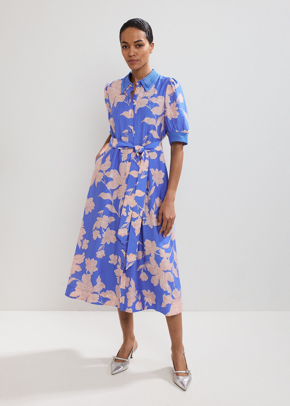 Delphine Dress - Blue