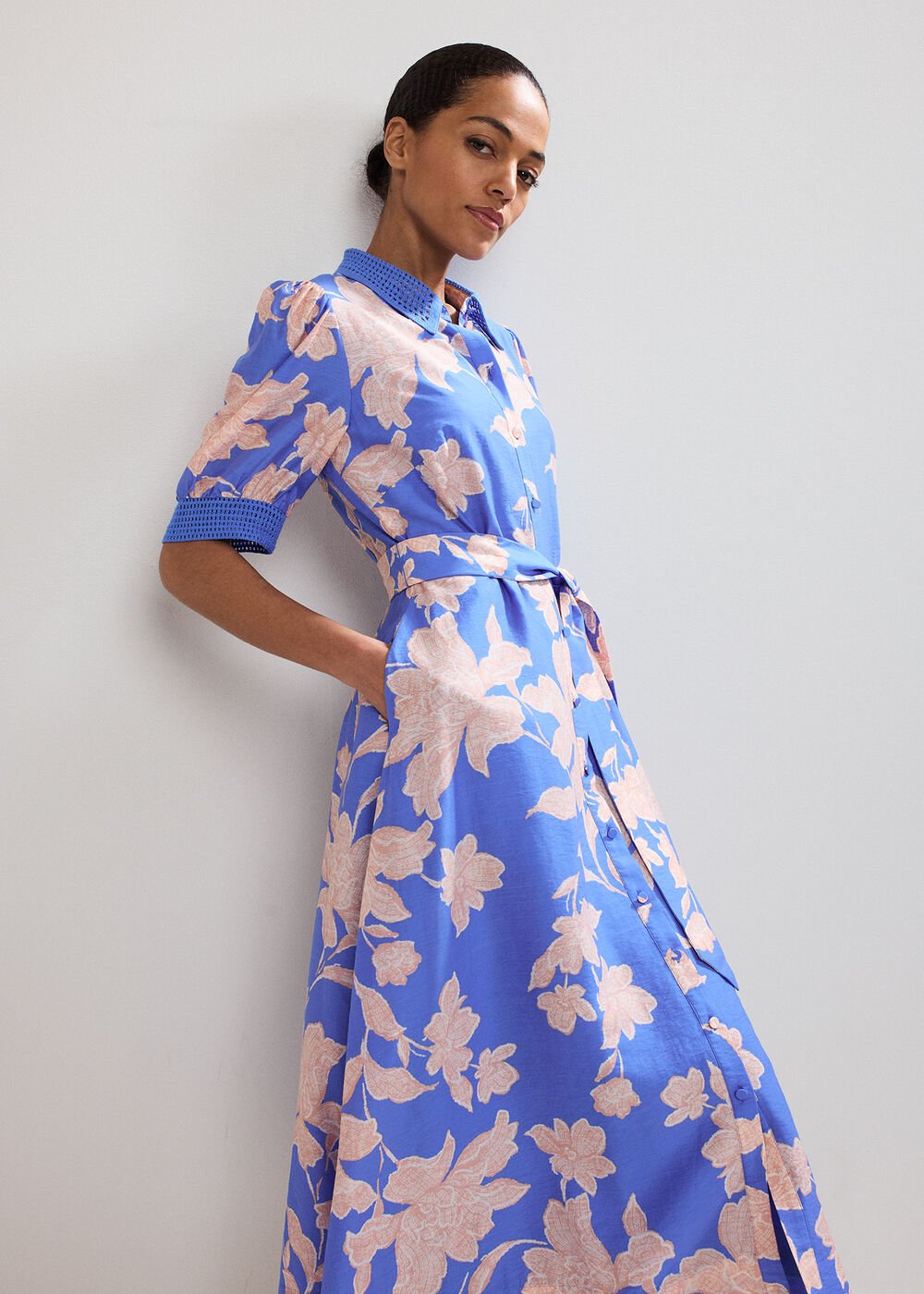 Delphine Dress - Blue