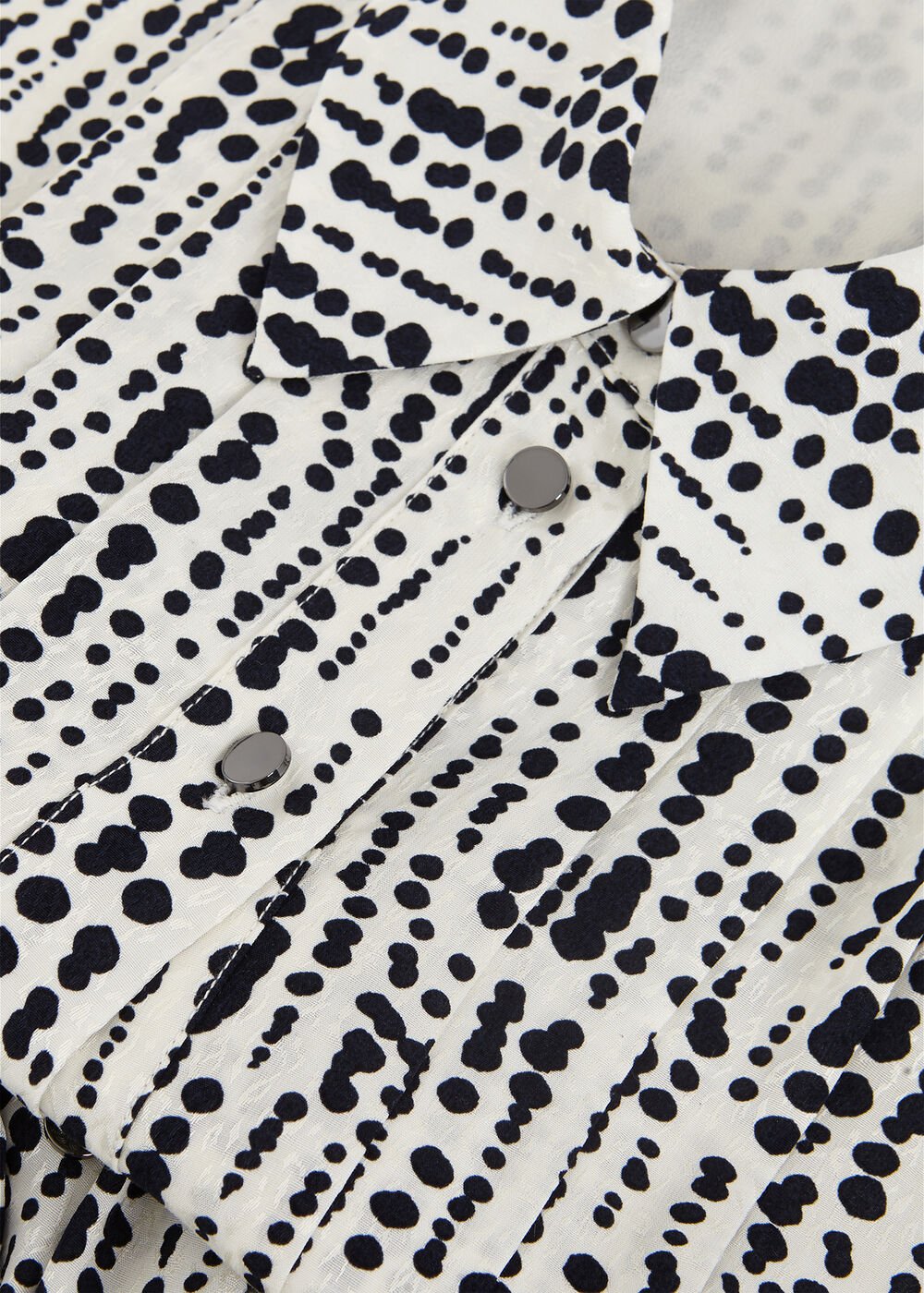 Petite Janine Spot - Black/Ivory