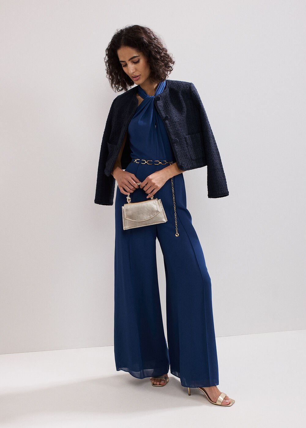 Gwen Jumpsuit - Blue