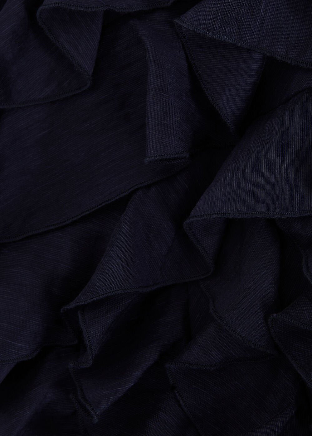 Latara Ruffle Dress - Navy