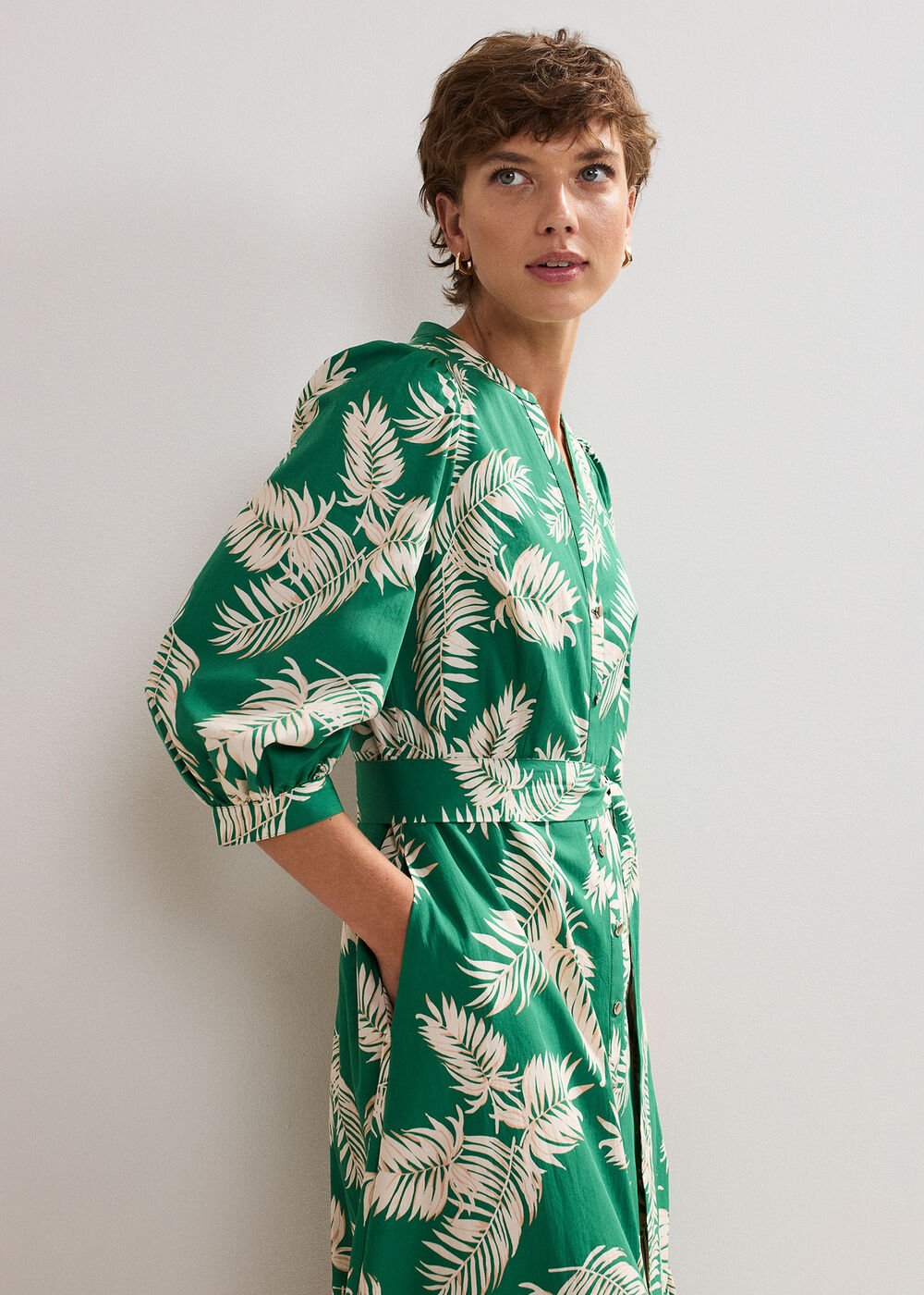 Louisa Green Dress - Green