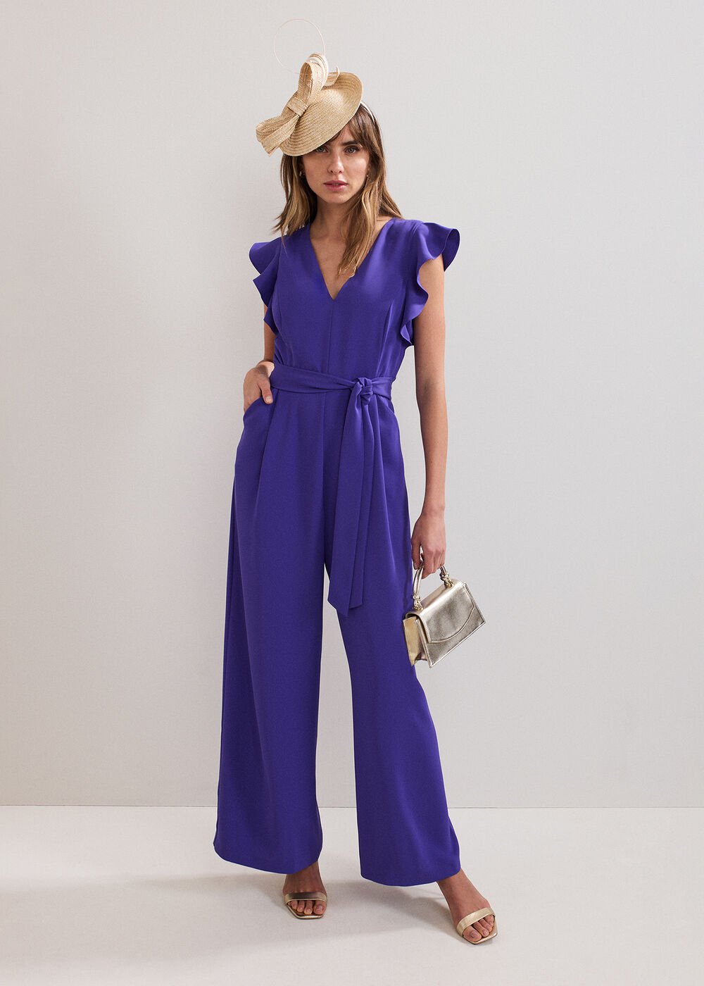 Kallie Jumpsuit - Purple