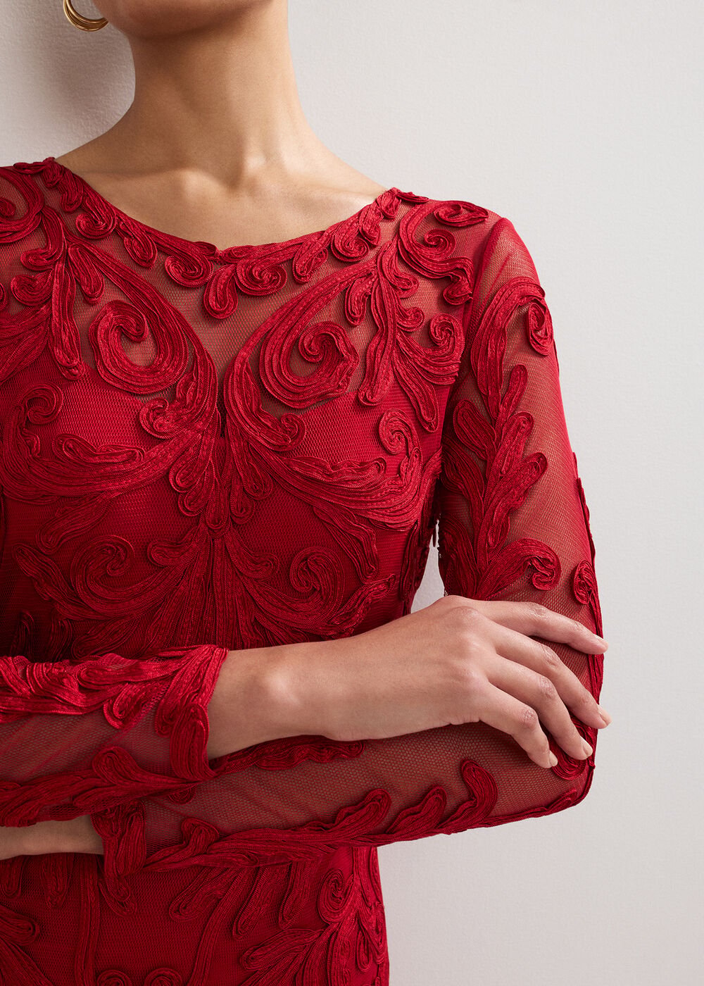 Phoenix Maxi Dress - Red