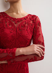 Phoenix Maxi Dress - Red