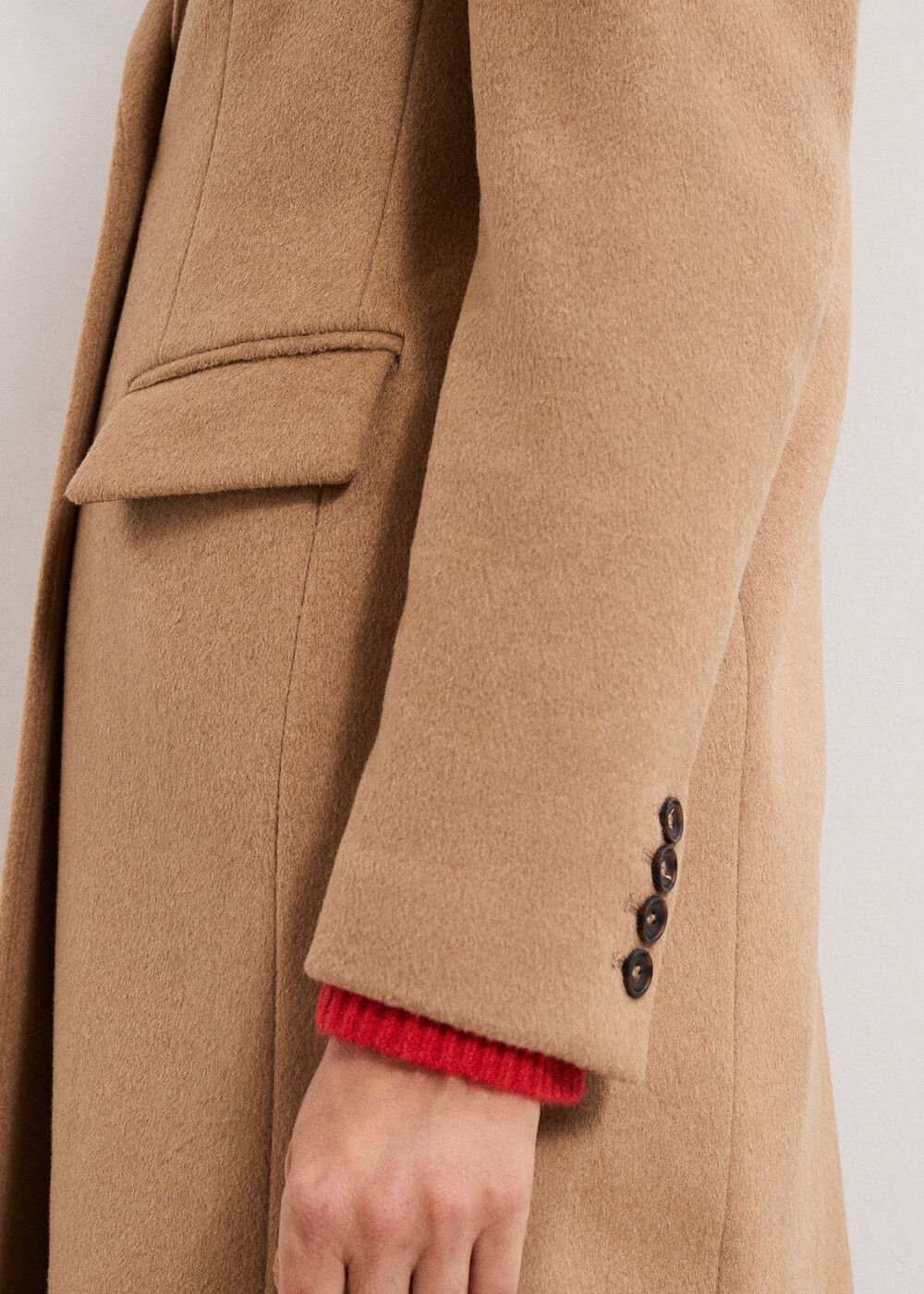 Petite Lydia Coat - Camel