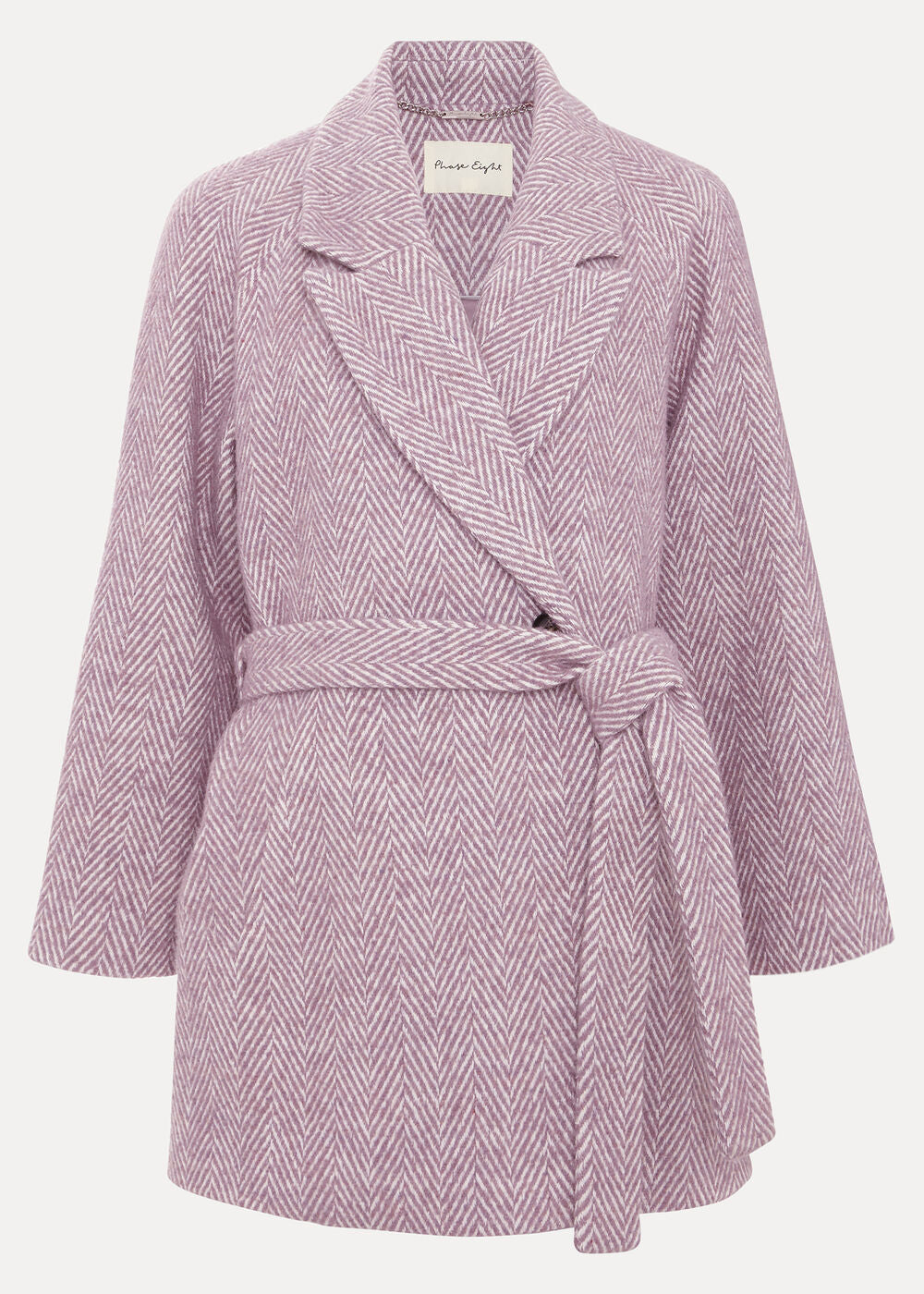 Niamh Wrap Coat - Lilac