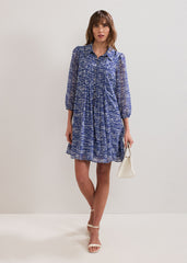 Darley Tunic Dress - Blue