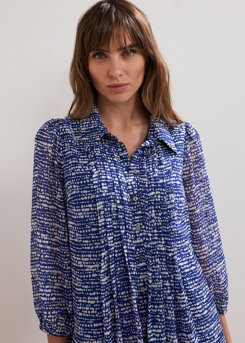 Darley Tunic Dress - Blue