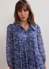 Darley Tunic Dress - Blue