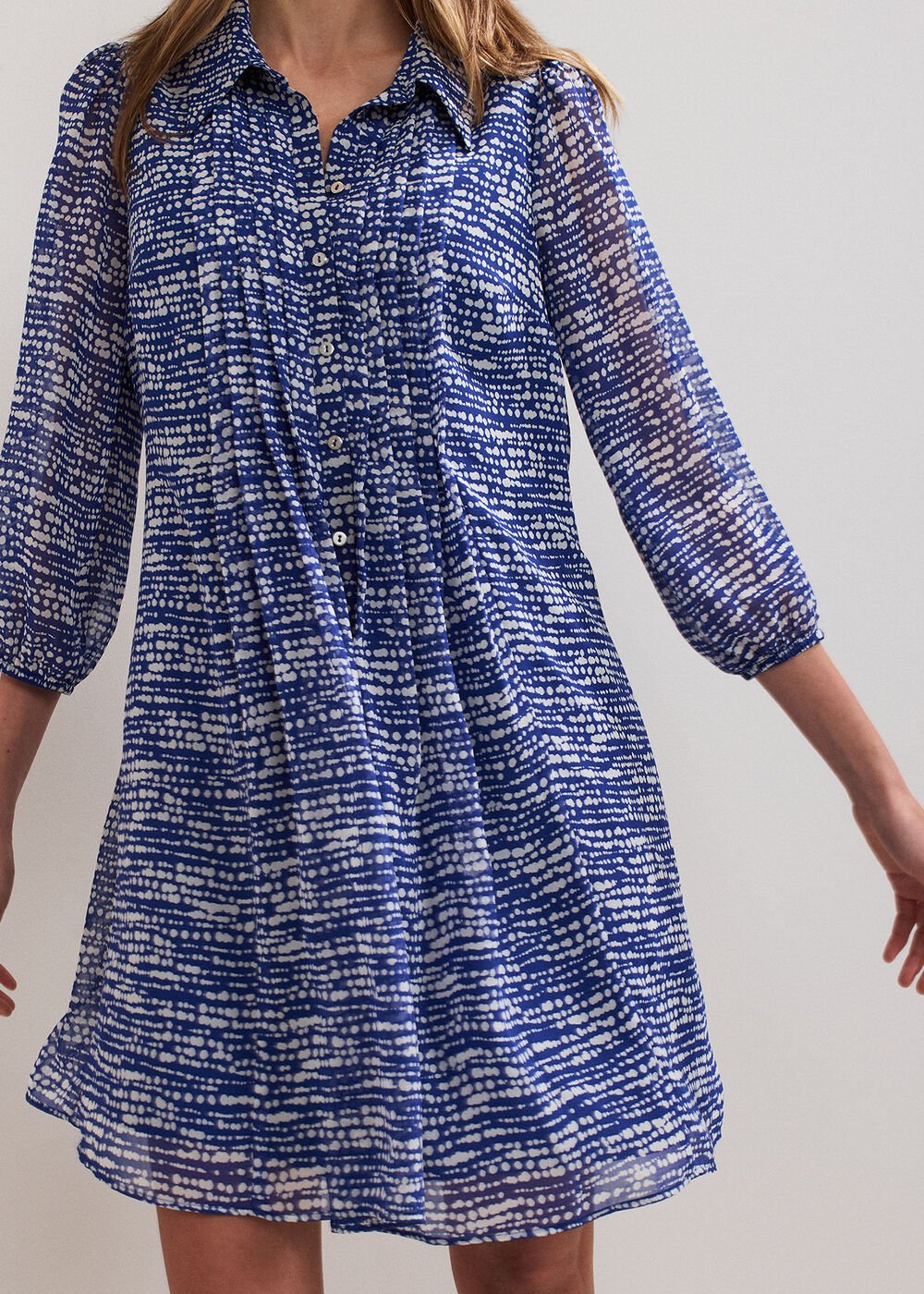 Darley Tunic Dress - Blue