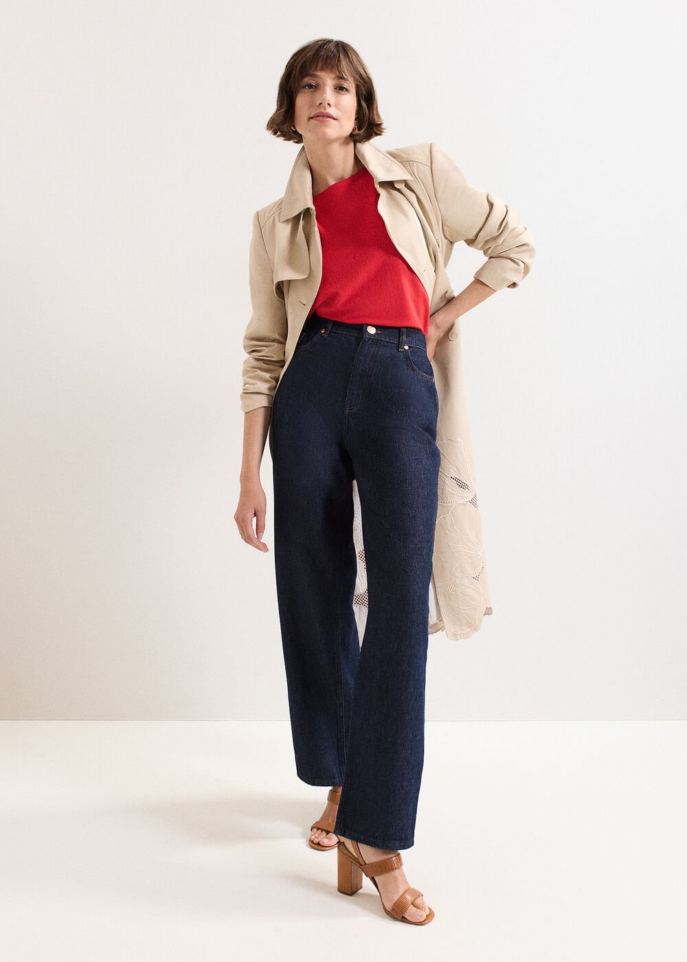 Cristine Knit Jumper - Red
