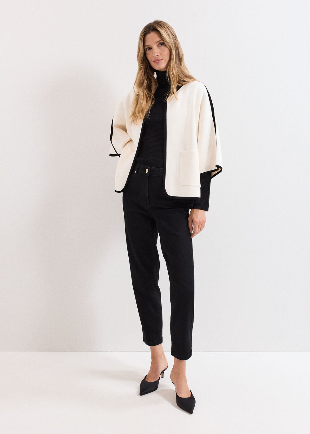 Luna Boxy Jacket - Ivory