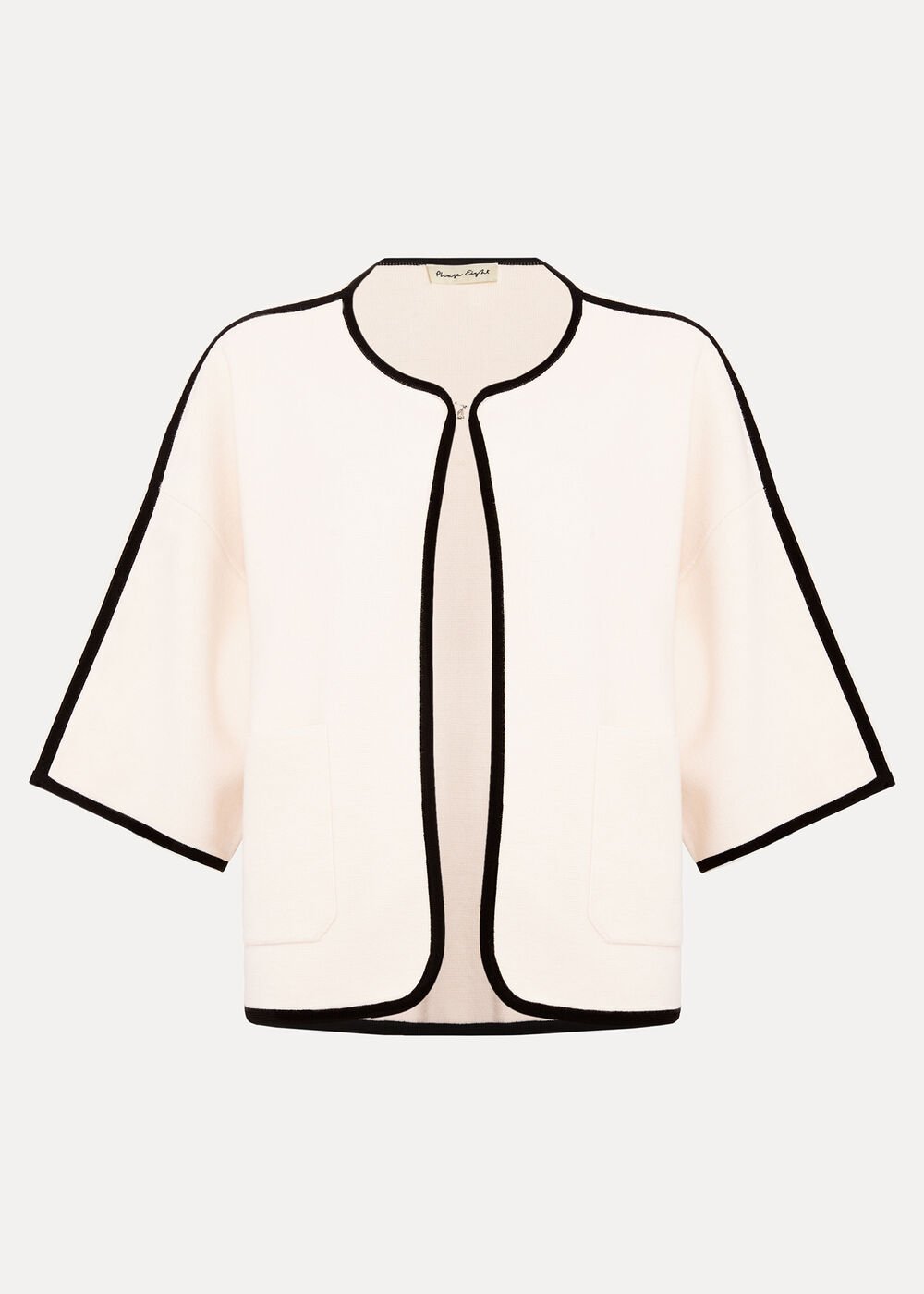 Luna Boxy Jacket - Ivory