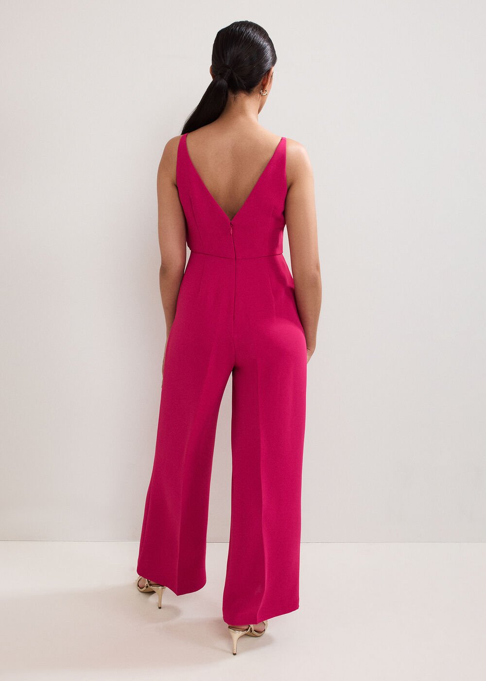 Petite Hetty Jumpsuit - Pink