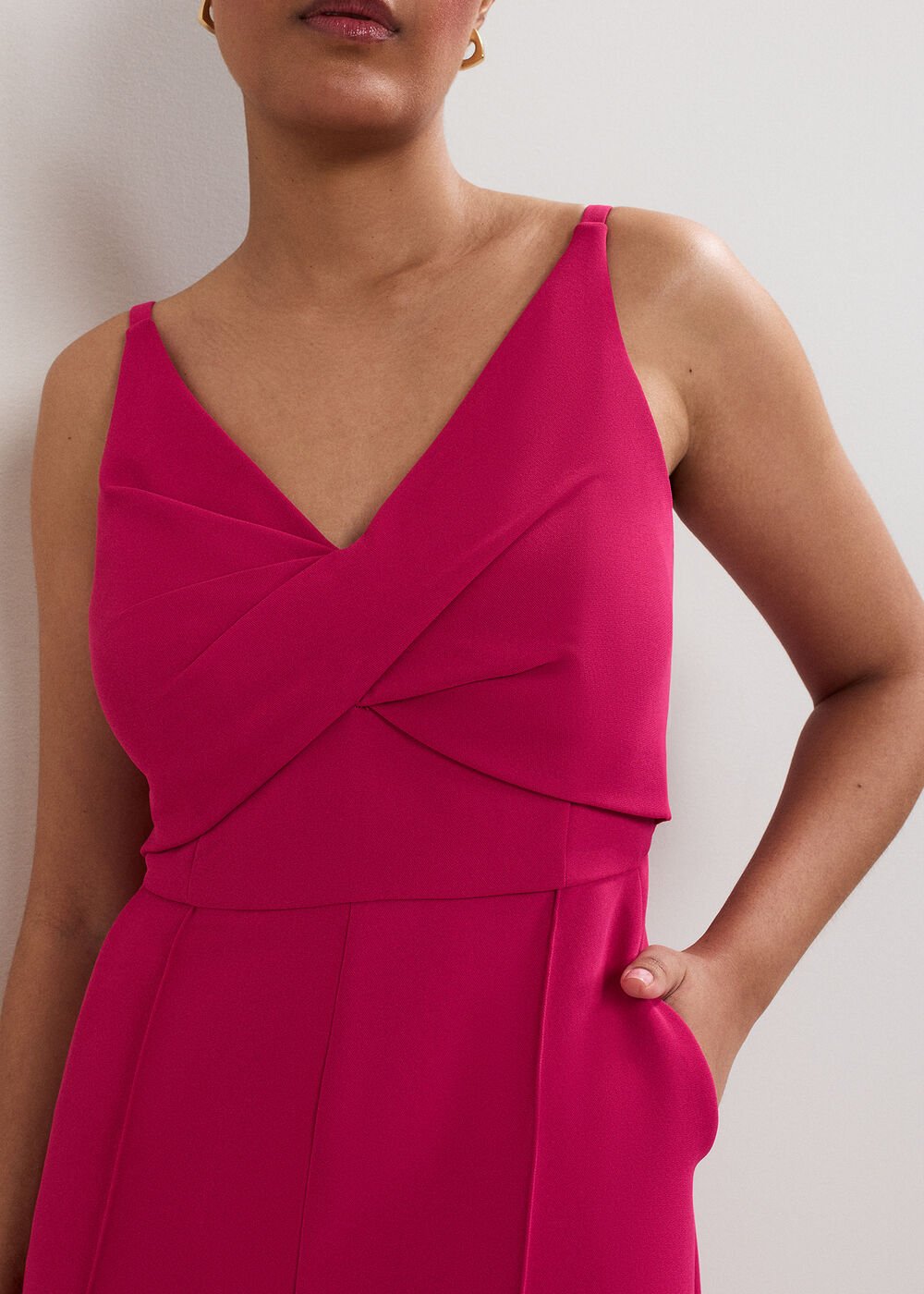 Petite Hetty Jumpsuit - Pink