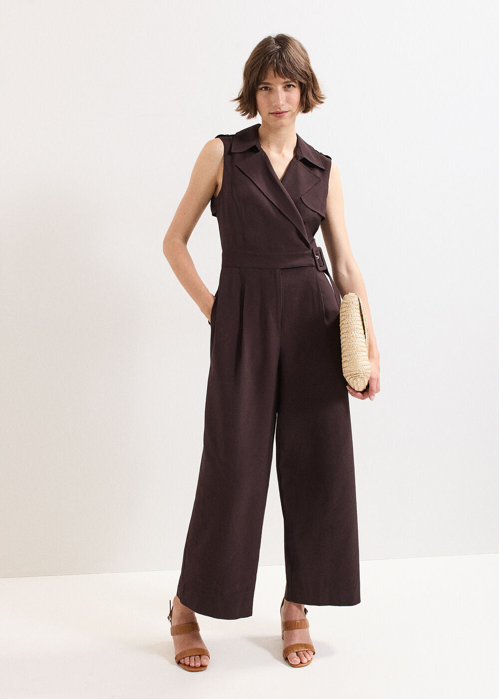 Janita Jumpsuit - Brown