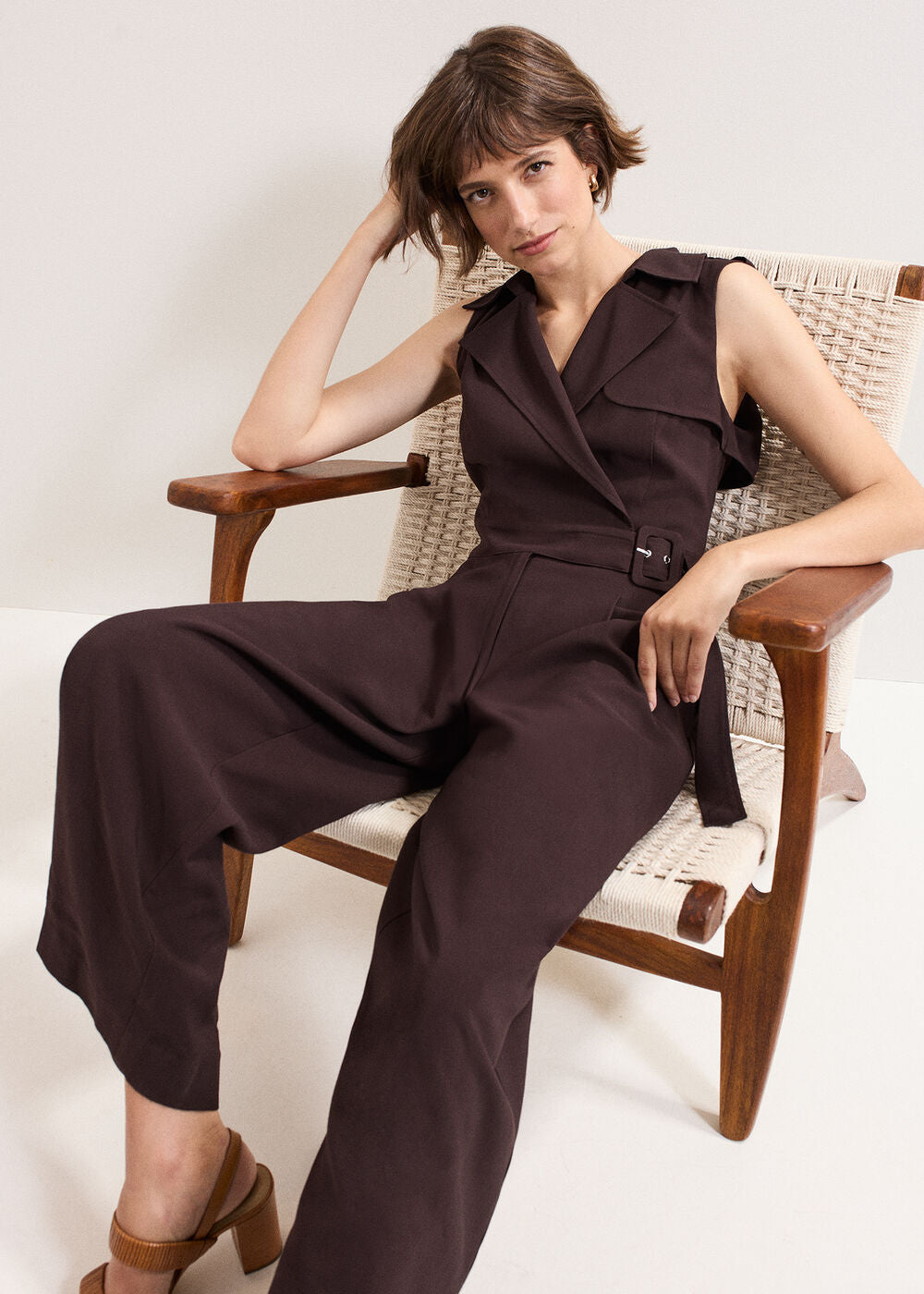 Janita Jumpsuit - Brown