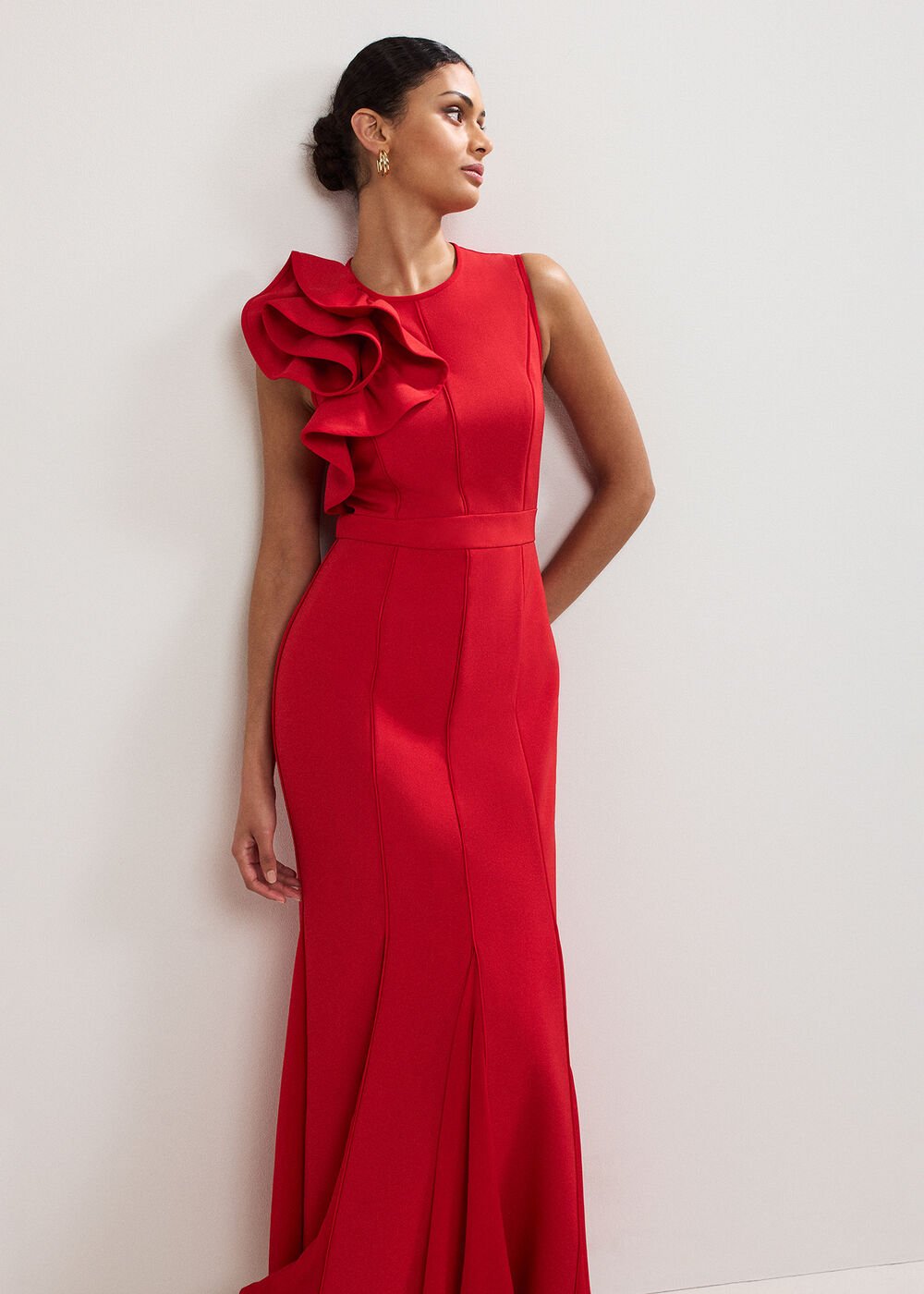 Petite Tyra Dress - Red