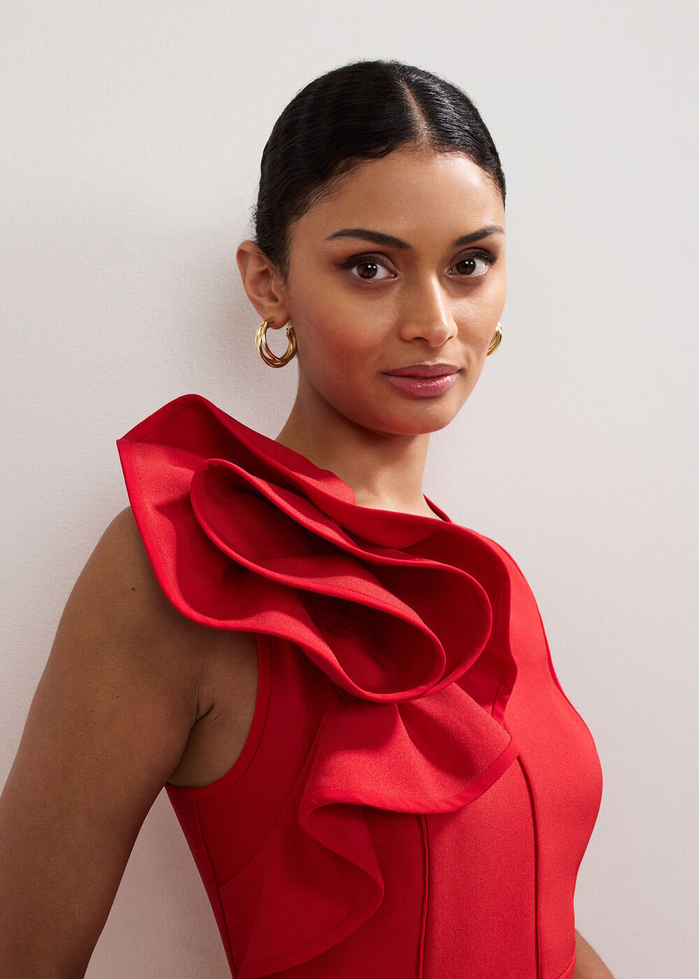 Petite Tyra Dress - Red