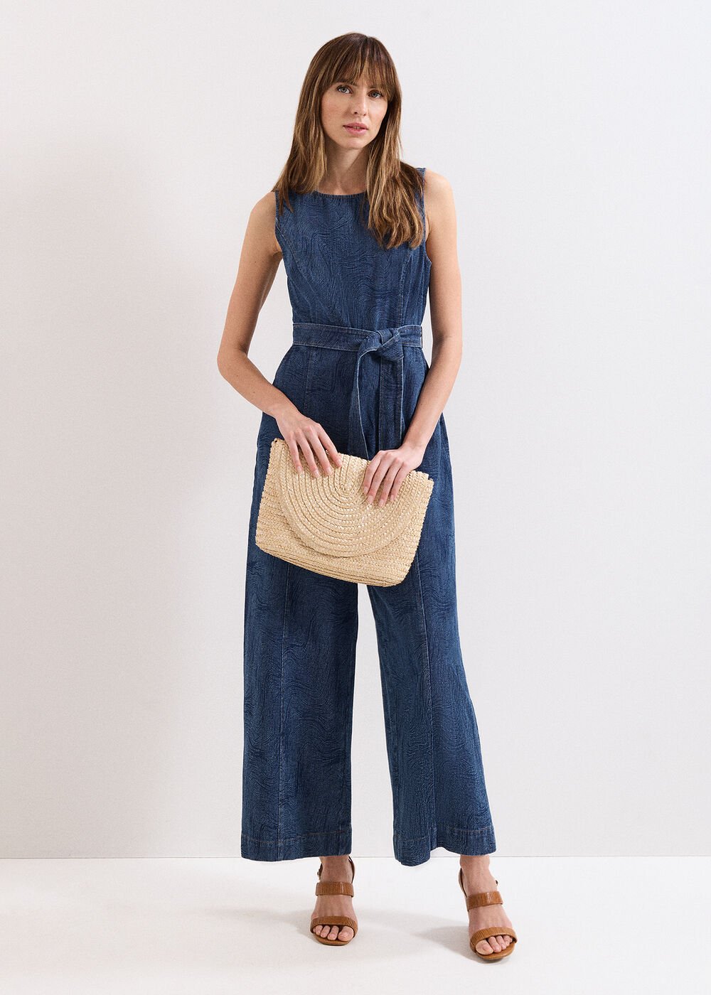 Matilde Denim Jumpsuit - Indigo