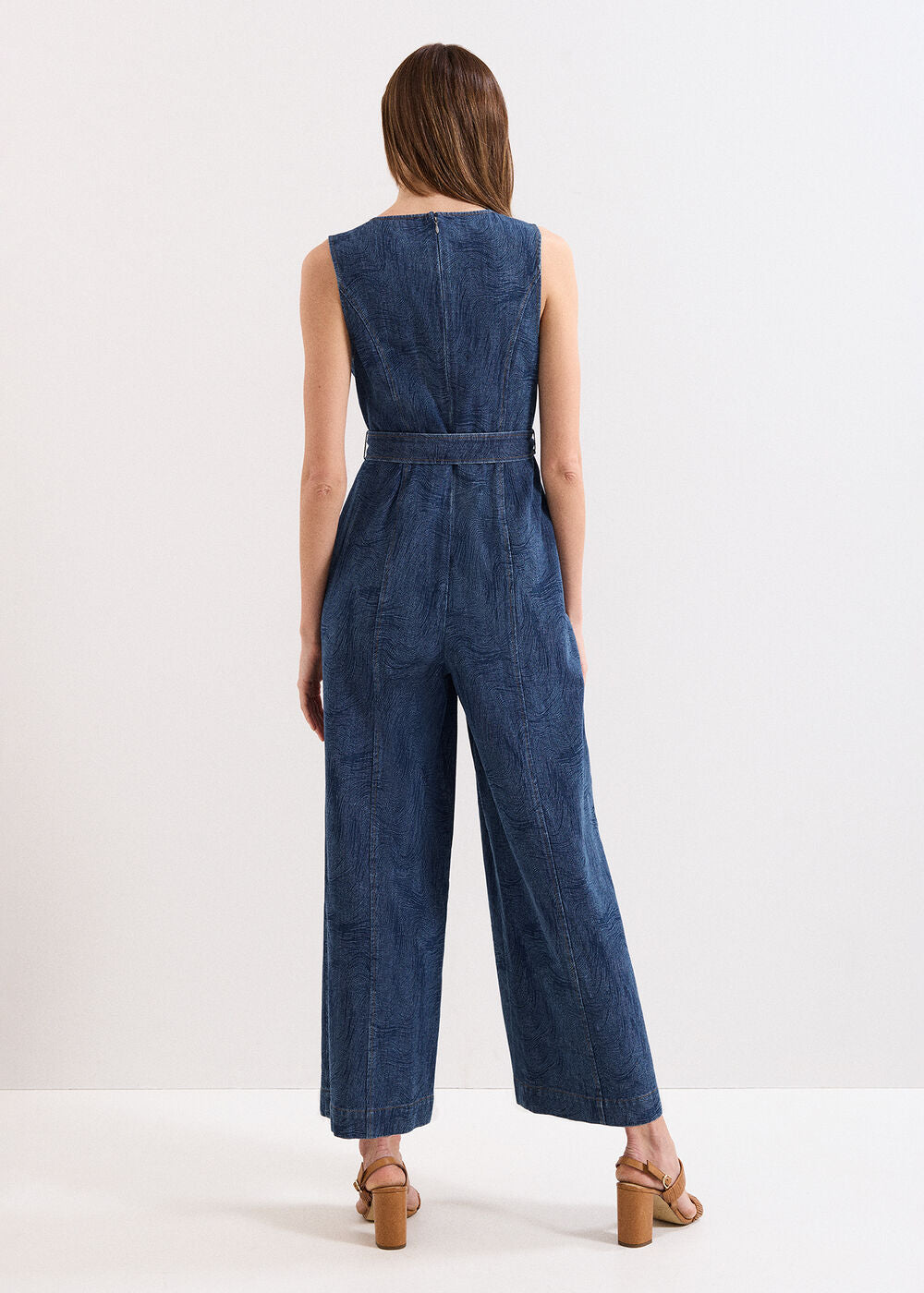 Matilde Denim Jumpsuit - Indigo
