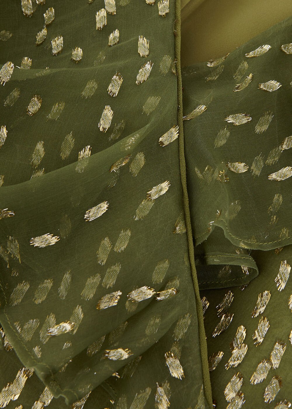 Astrid Frill Dress - Green