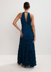 Charlene Teal Dress - Teal