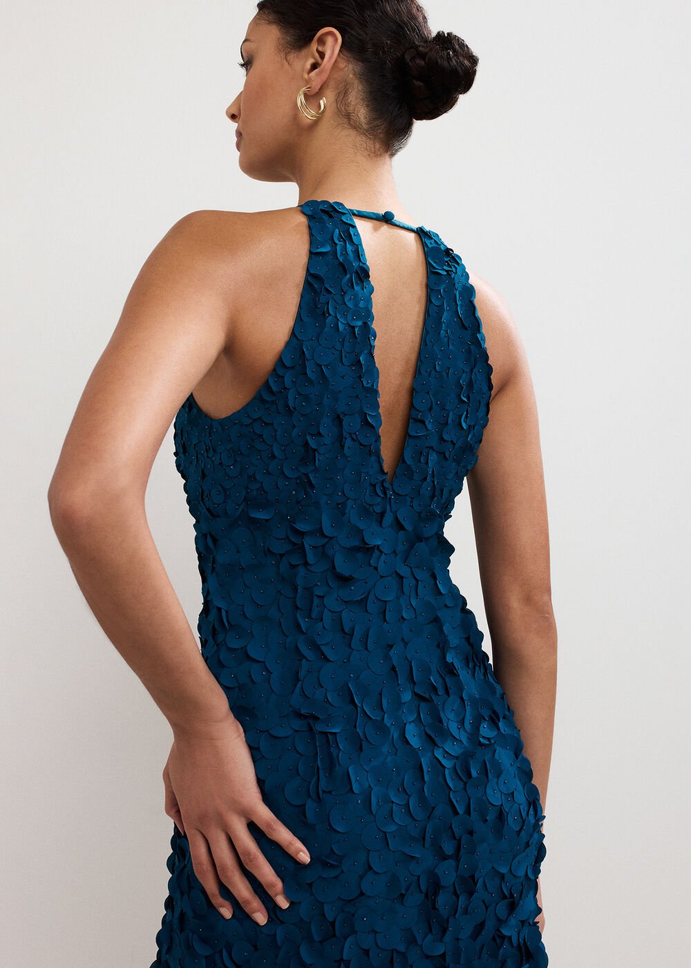 Charlene Teal Dress - Teal