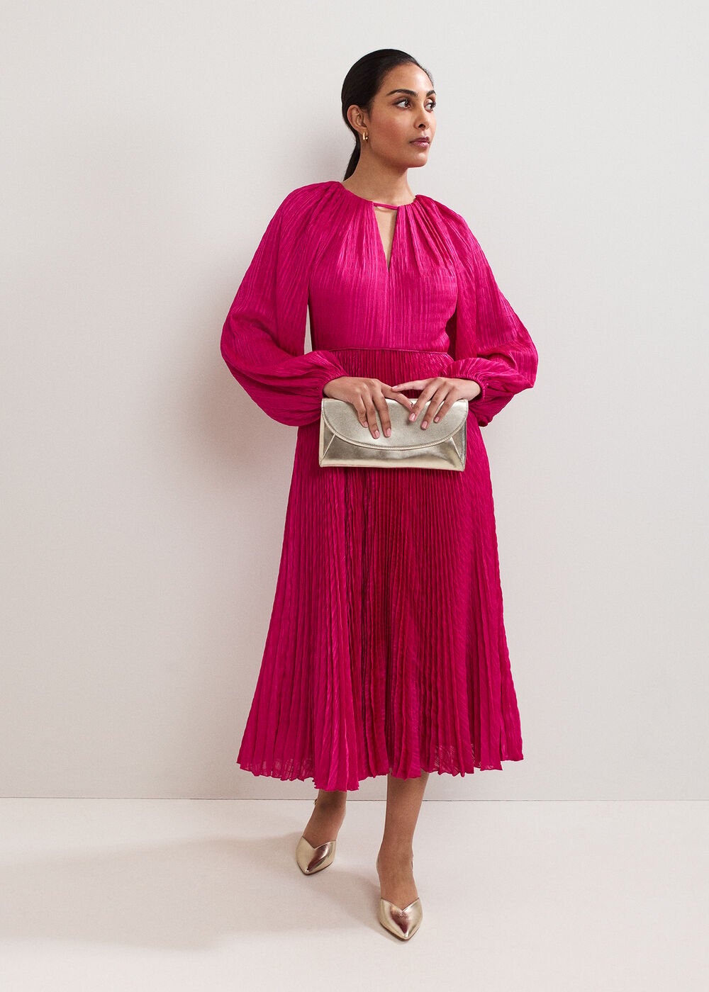 Petite Faye Dress - Pink