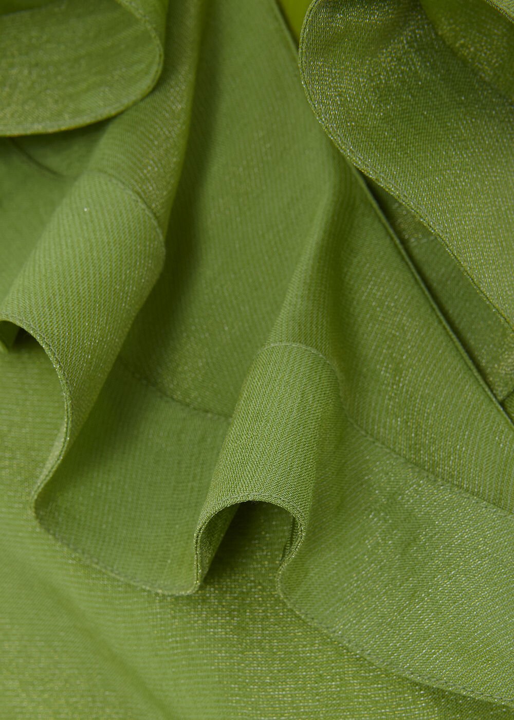 Annette Frill Dress - Green